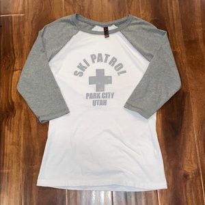 Park City Ski Patrol 3/4 Tee